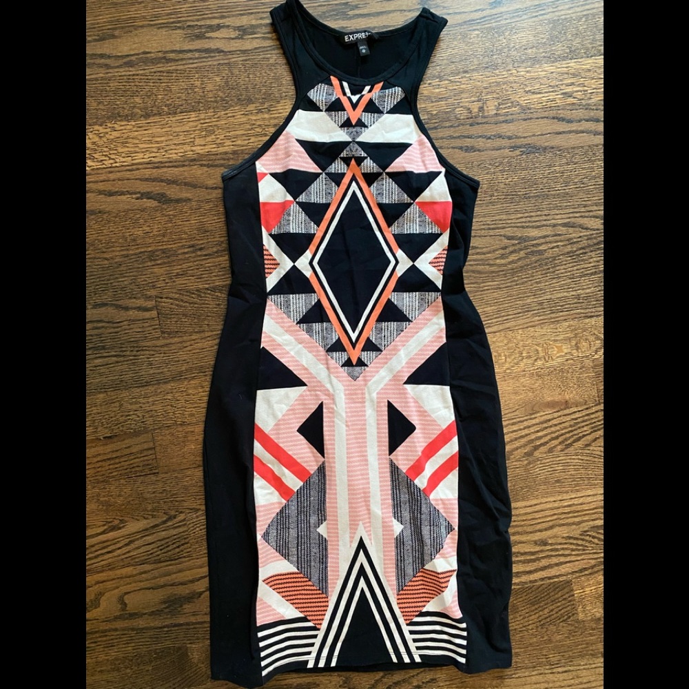 XS black Express dress